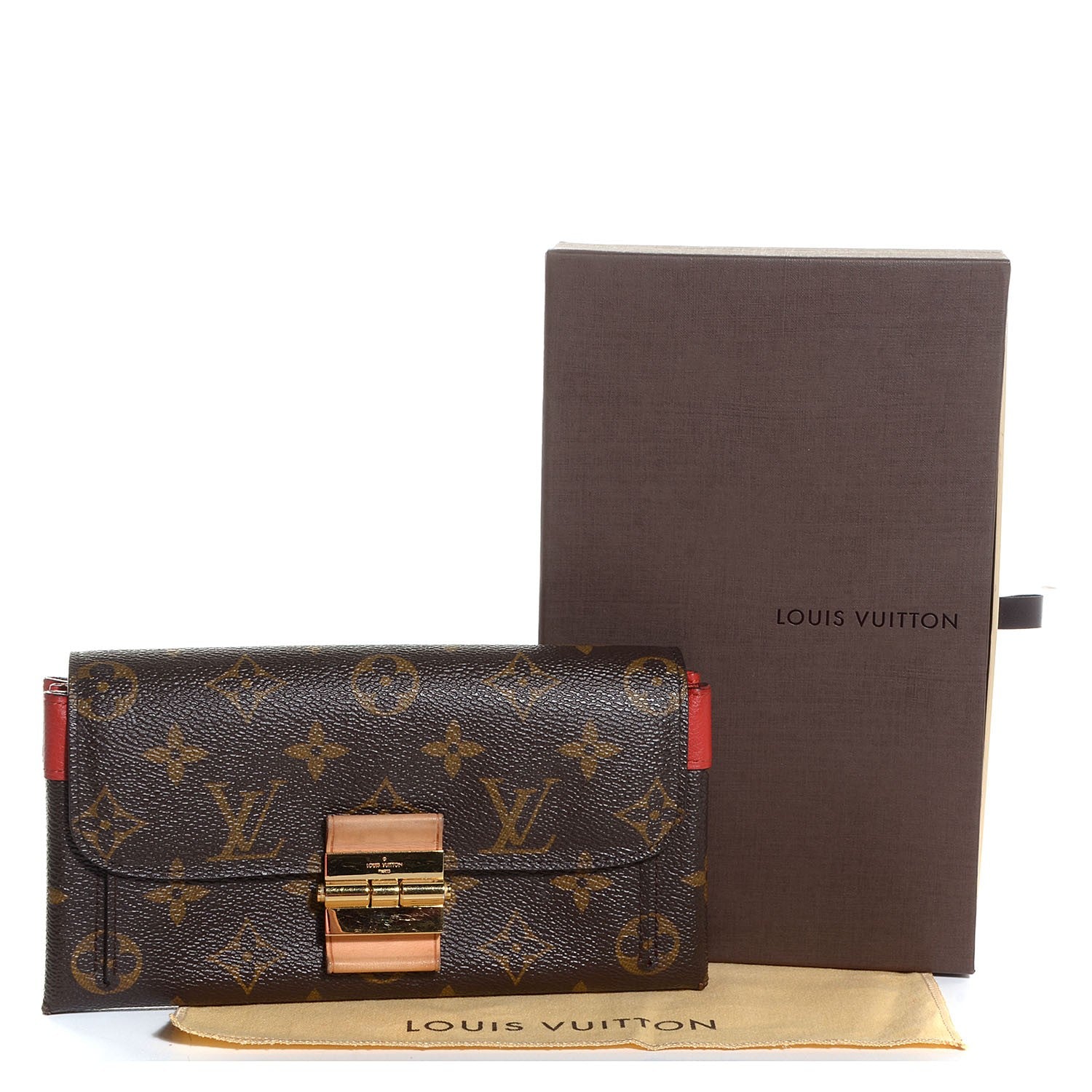 Louis Vuitton Monogram Elysee Wallet Clementine 5 of 8