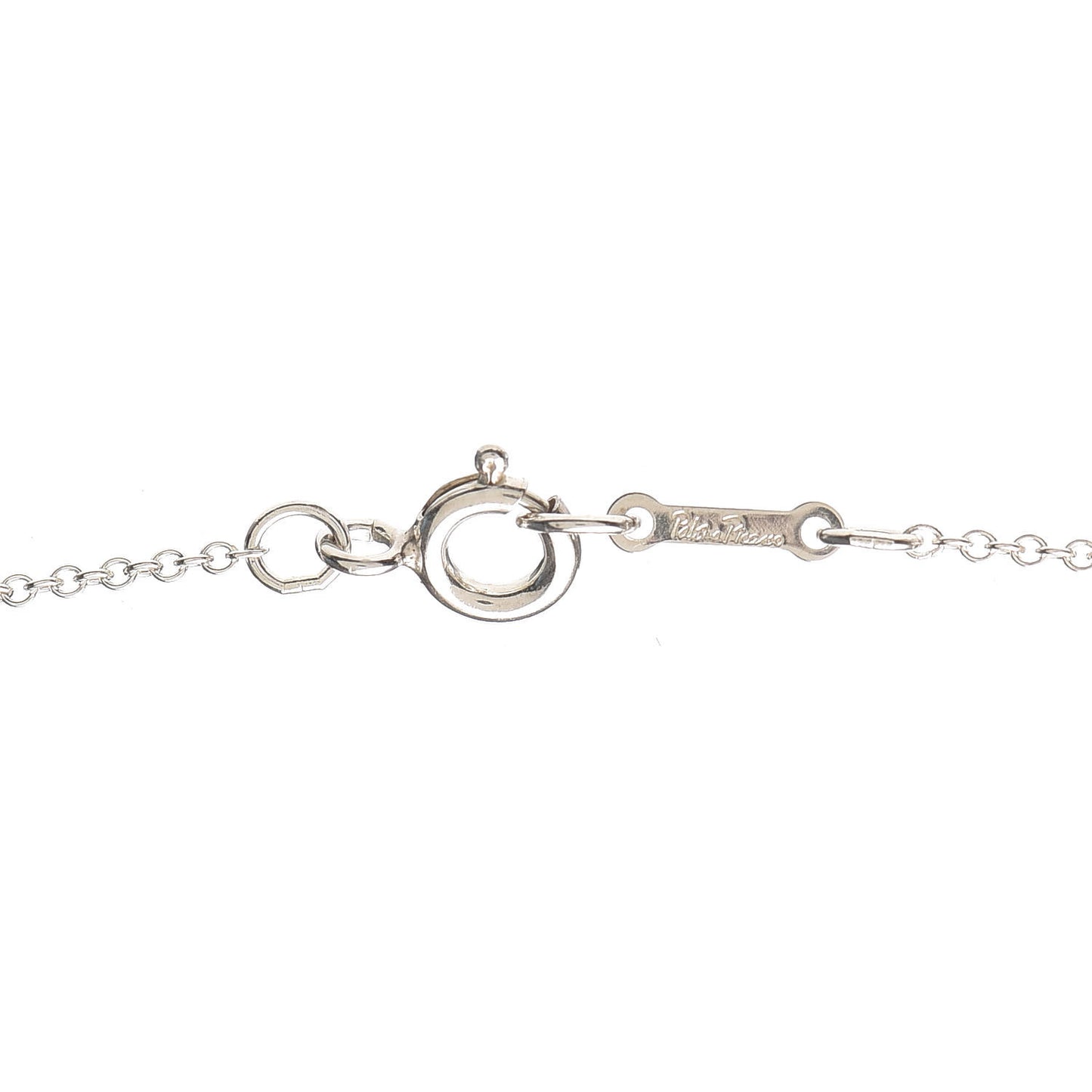 Sterling Silver Paloma Picasso Loving Heart Pendant Necklace