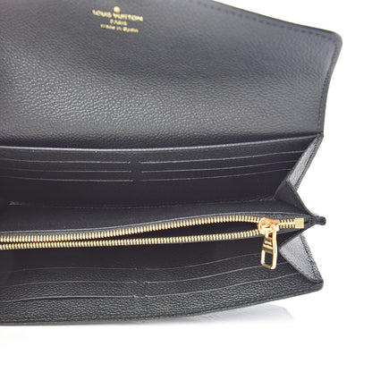 Louis Vuitton Empreinte Sarah Wallet NM Black 5 of 7