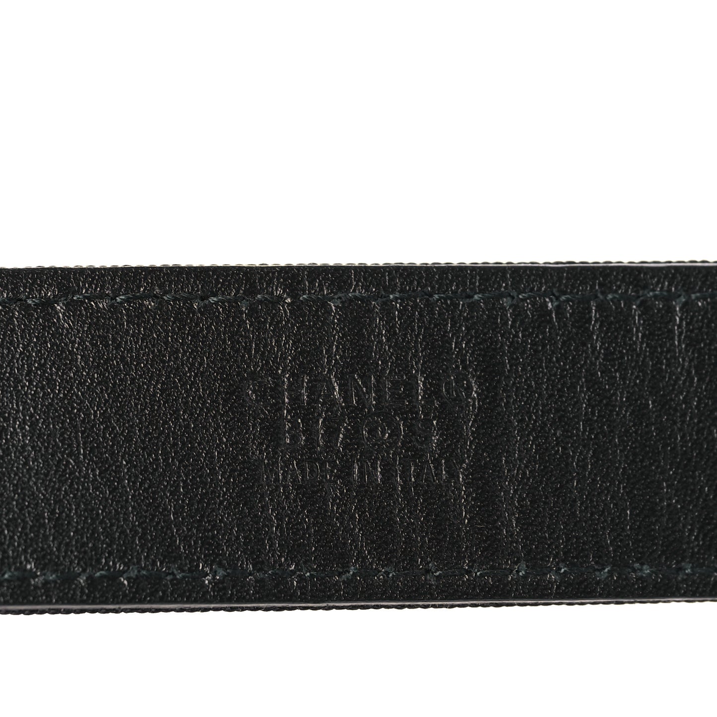 Grosgrain Crystal CC Belt 80 32 Black