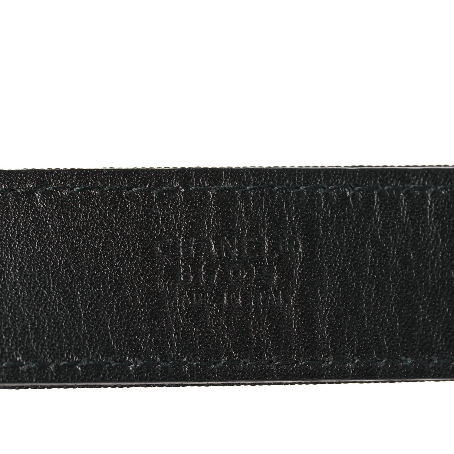 Chanel Grosgrain Crystal CC Belt 80 32 Black 4 of 8