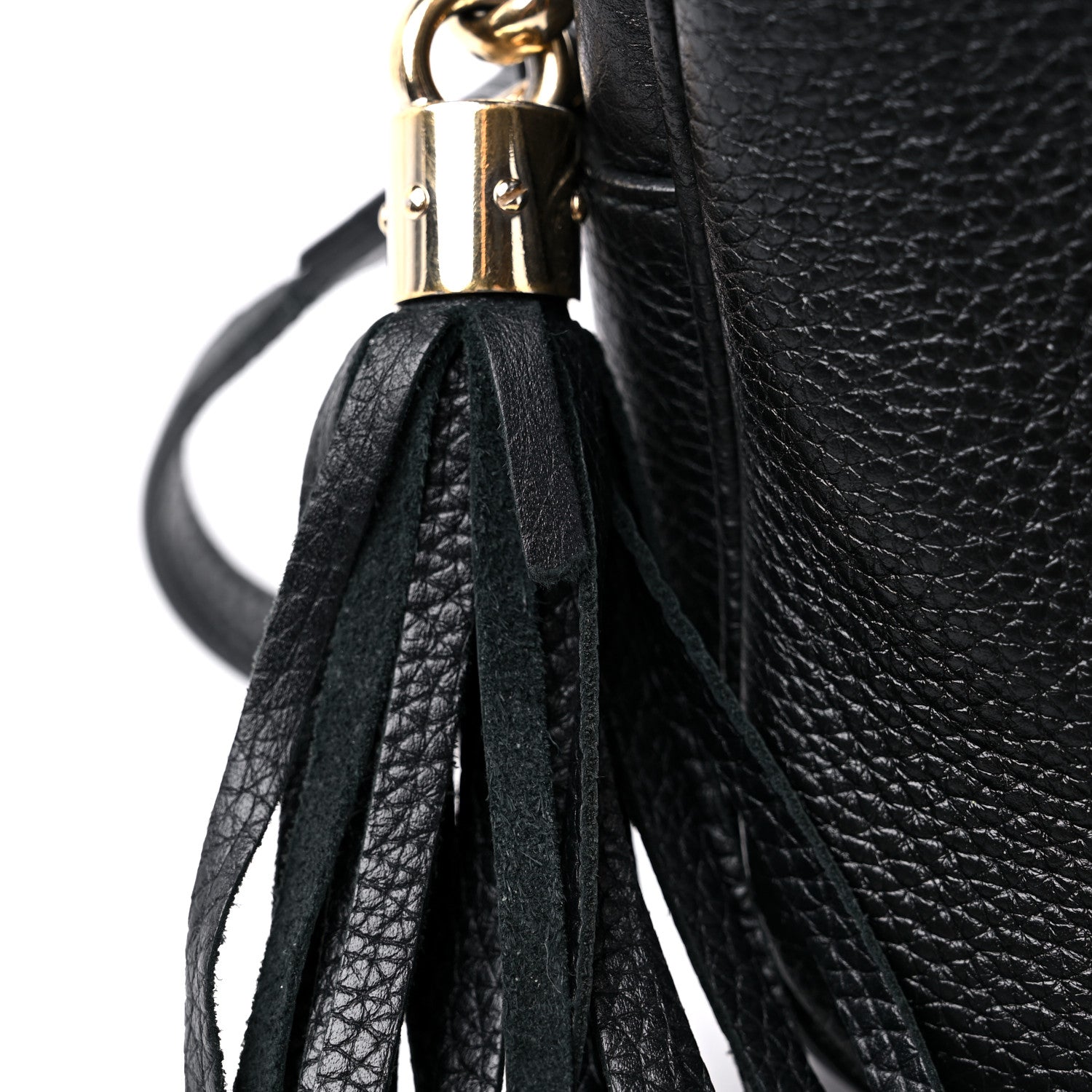 Gucci Pebbled Calfskin Small Soho Disco Bag Black 13 of 14