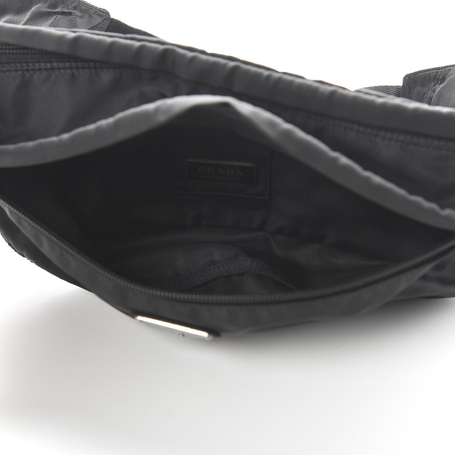 Prada Tessuto Nylon Montagna Belt Bag Black 5 of 10