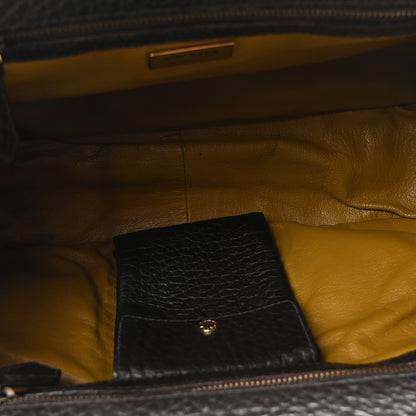 Prada Cervo Berlino Satchel Brown 5 of 9