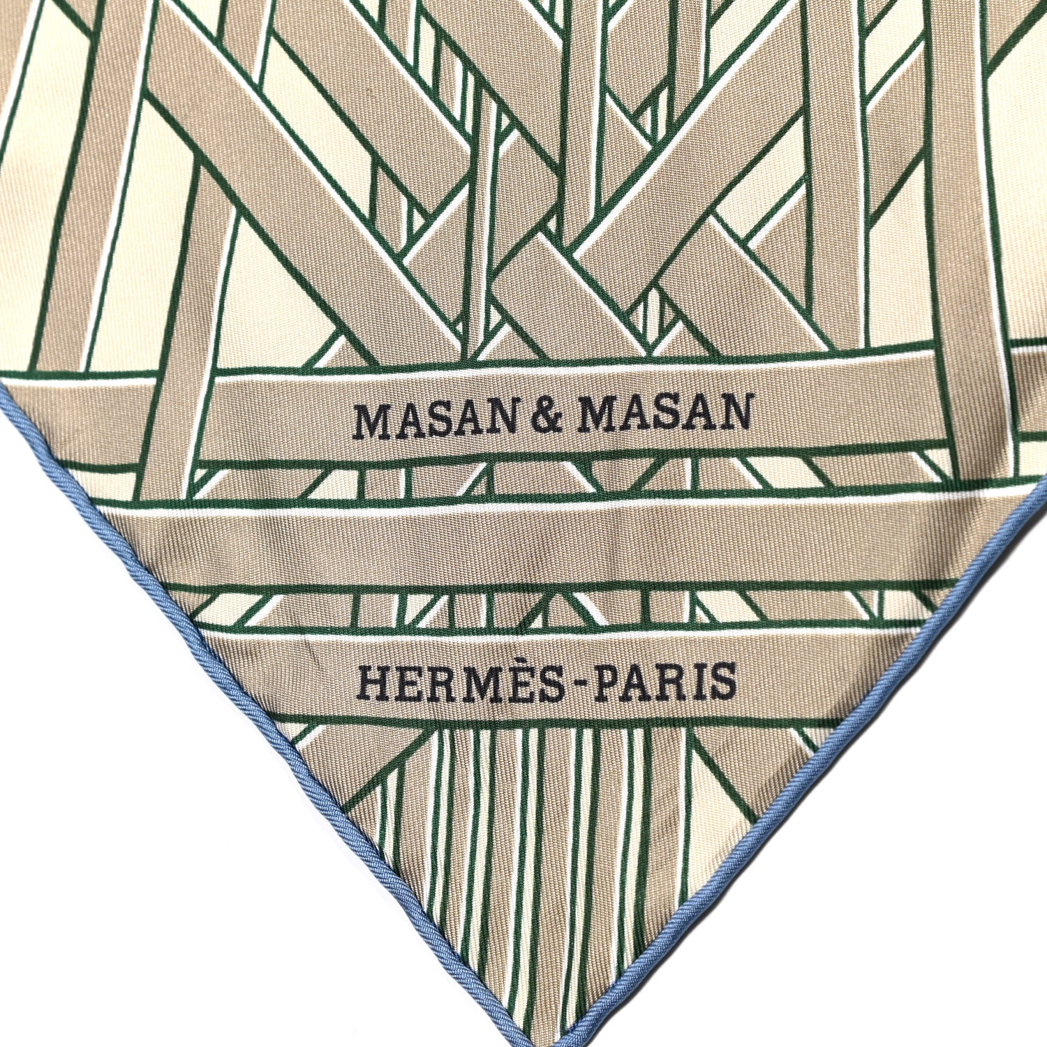 Hermes Silk Masan & Masan Scarf 90 Grege Potiron Bois De Rose 2 of 7