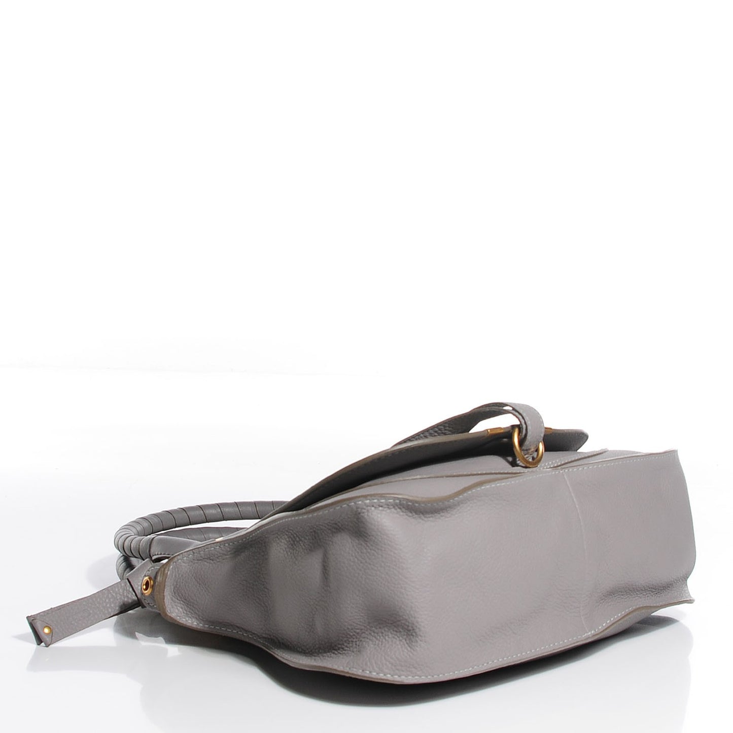 Calfskin Medium Marcie Satchel Cashmere Grey