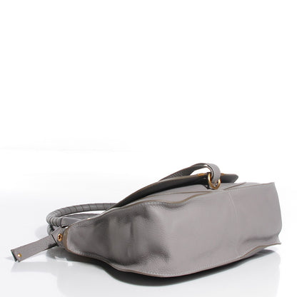 Chloe Calfskin Medium Marcie Satchel Cashmere Grey 4 of 9