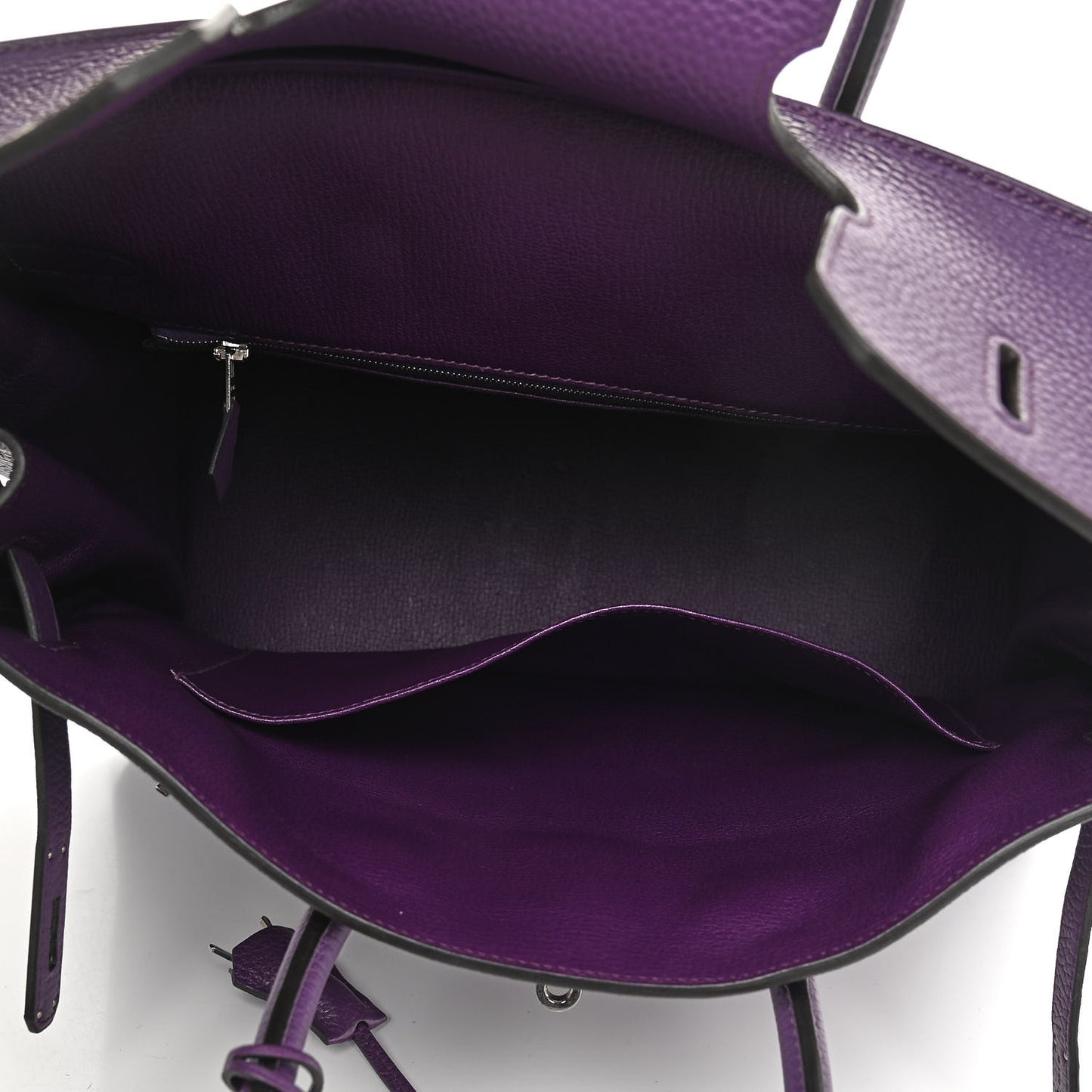 Taurillon Clemence Birkin 35 Ultraviolet