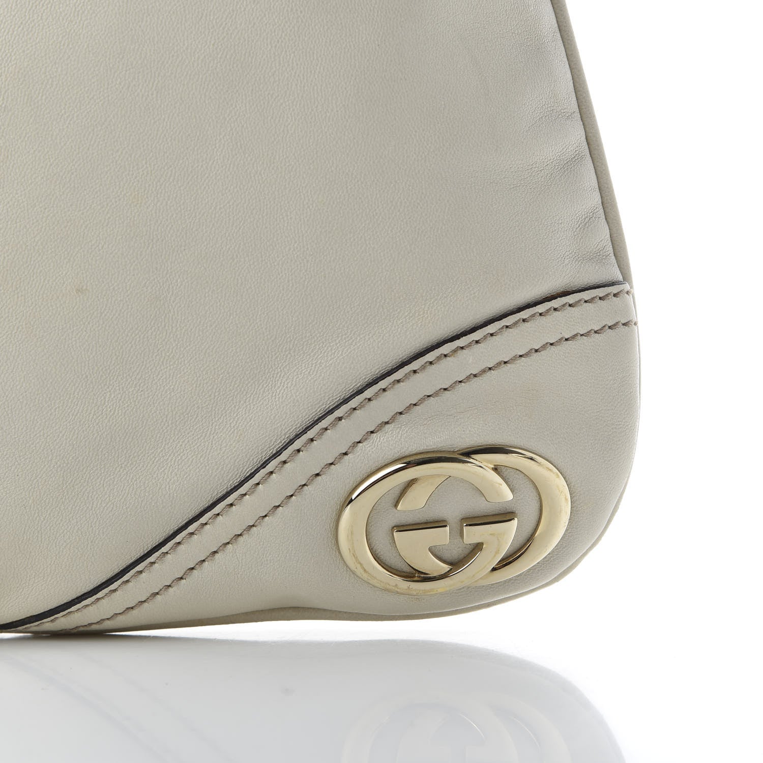 Gucci Calfskin Medium New Britt Hobo Off White 10 of 10