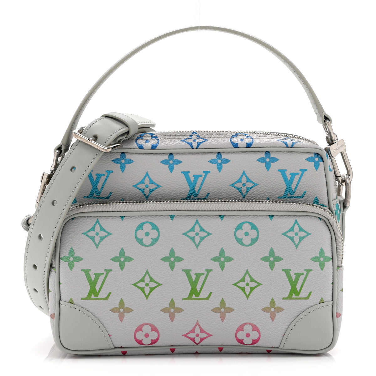 Louis Vuitton Monogram Iridescent Nil Gradient Grey 1 of 10