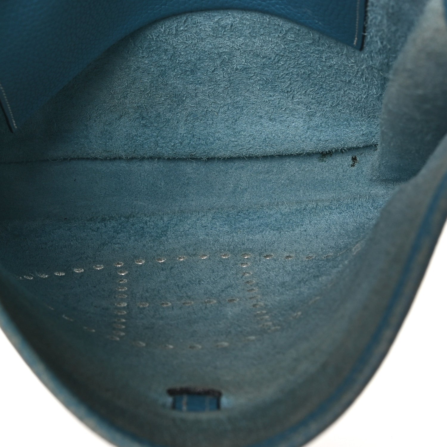 Hermes Taurillon Clemence Evelyne PM Blue Jean 5 of 11