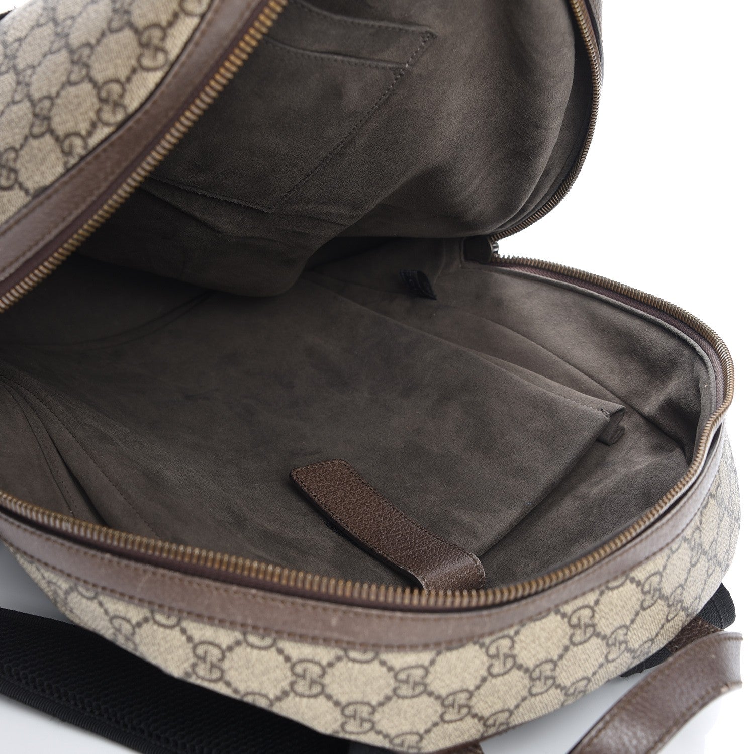 Gucci GG Supreme Monogram Web Animalier Bee Dome Backpack 5 of 10