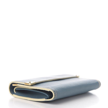 Louis Vuitton Suhali Porte Tresor International Wallet Blue 3 of 8