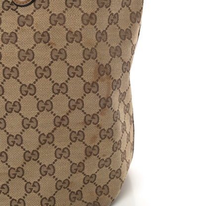 Gucci Monogram Medium Icon Bit Tote Light Brown 16 of 20