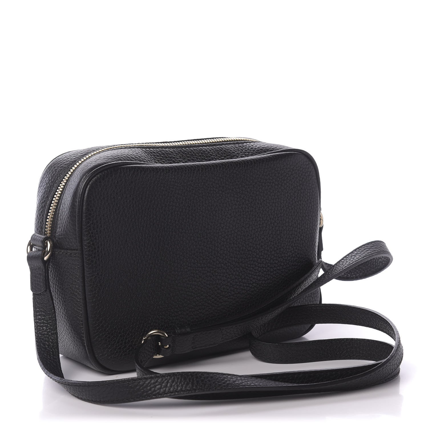 Gucci Pebbled Calfskin Small Soho Disco Bag Black 2 of 9