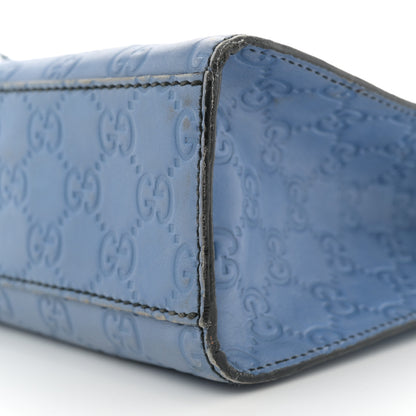 Gucci Soft Guccissima Medium Emily Chain Shoulder Bag Mineral Blue 10 of 19