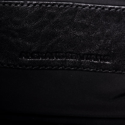 Alexander Wang Pebbled Lambskin Mini Rockie Black Rose Gold Hardware 7 of 9