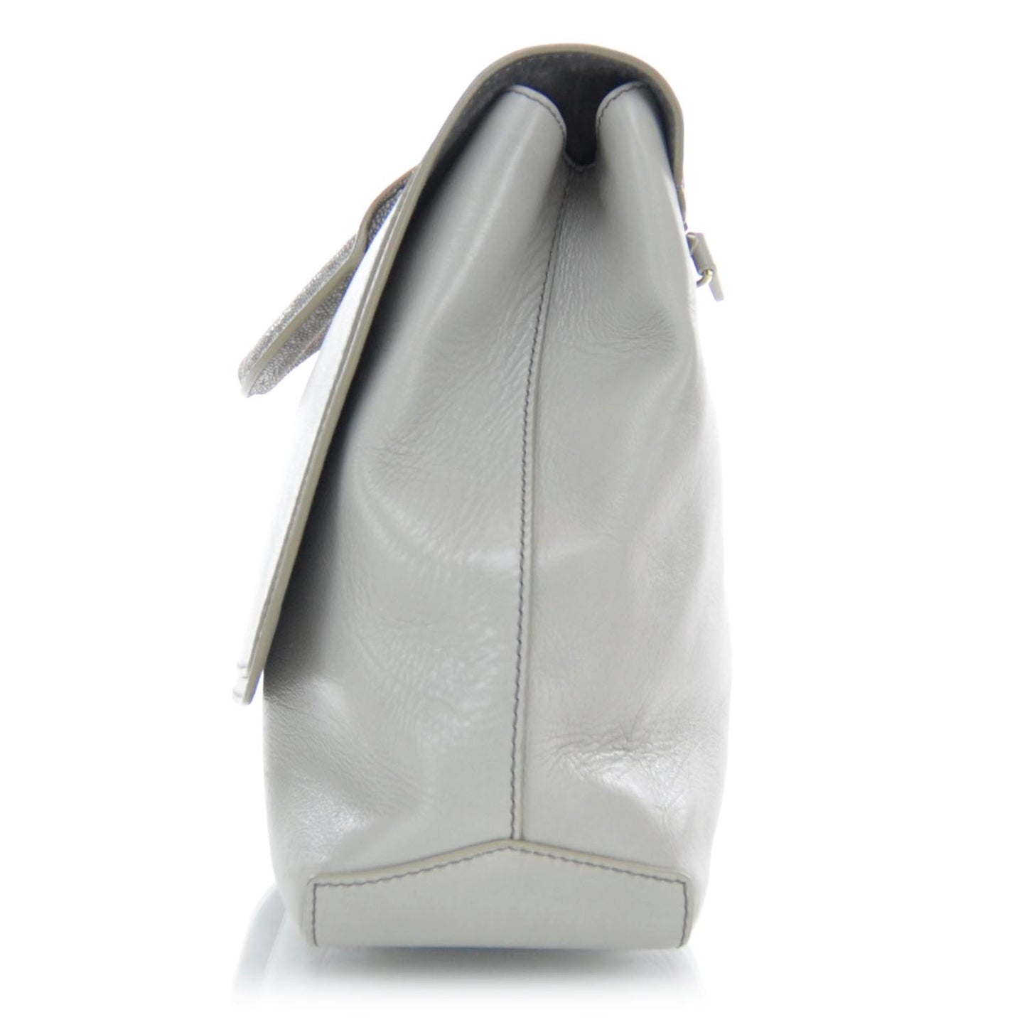 Calfskin Stingray Embossed New Line Flap