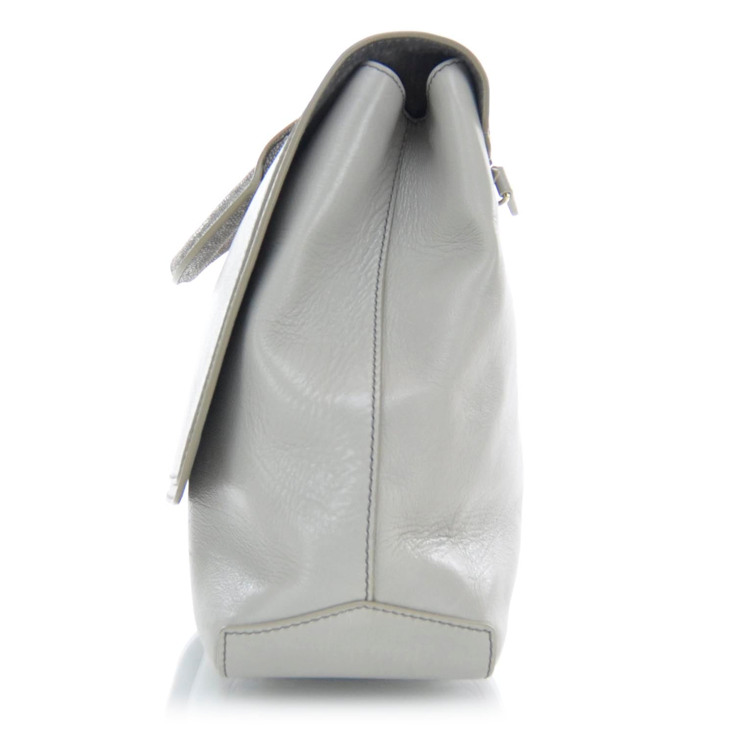 Givenchy Calfskin Stingray Embossed New Line Flap 4 of 10