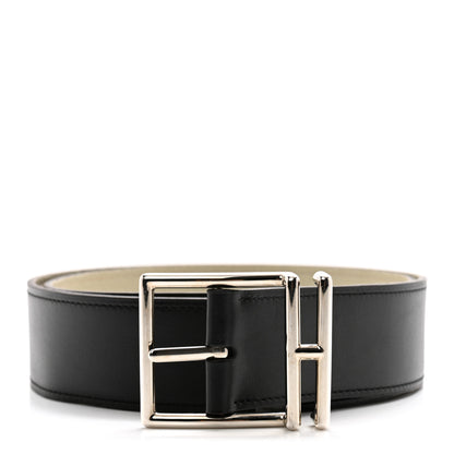 Hermes Box Togo Nathan 40 Belt 85 34 Black Beige Esquisse 1 of 8