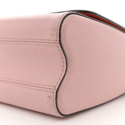 Louis Vuitton Epi Travel Stickers Twist Shoulder Bag MM Rose Ballerine 10 of 11