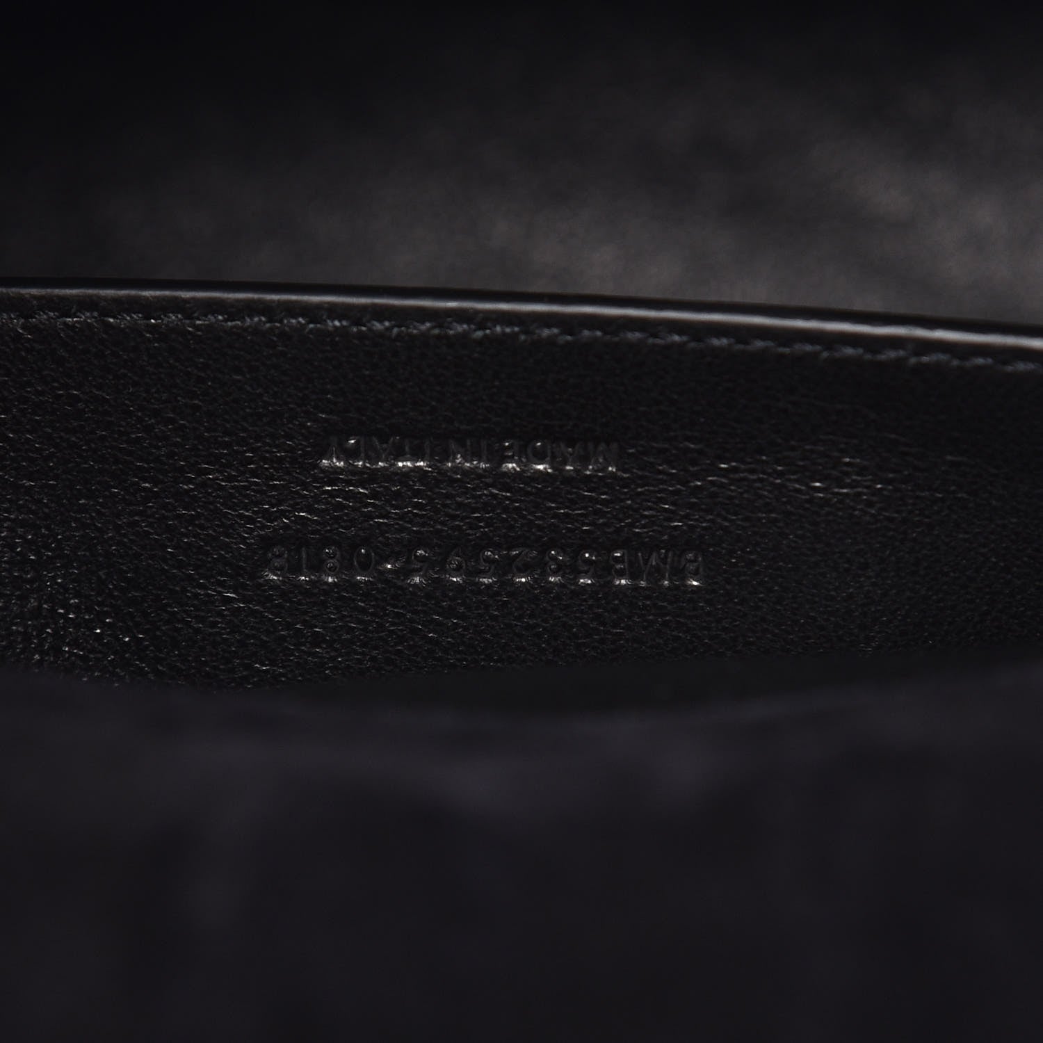 Saint Laurent Patent Matelasse Monogram Large Vicky Chain Bag Black 7 of 7