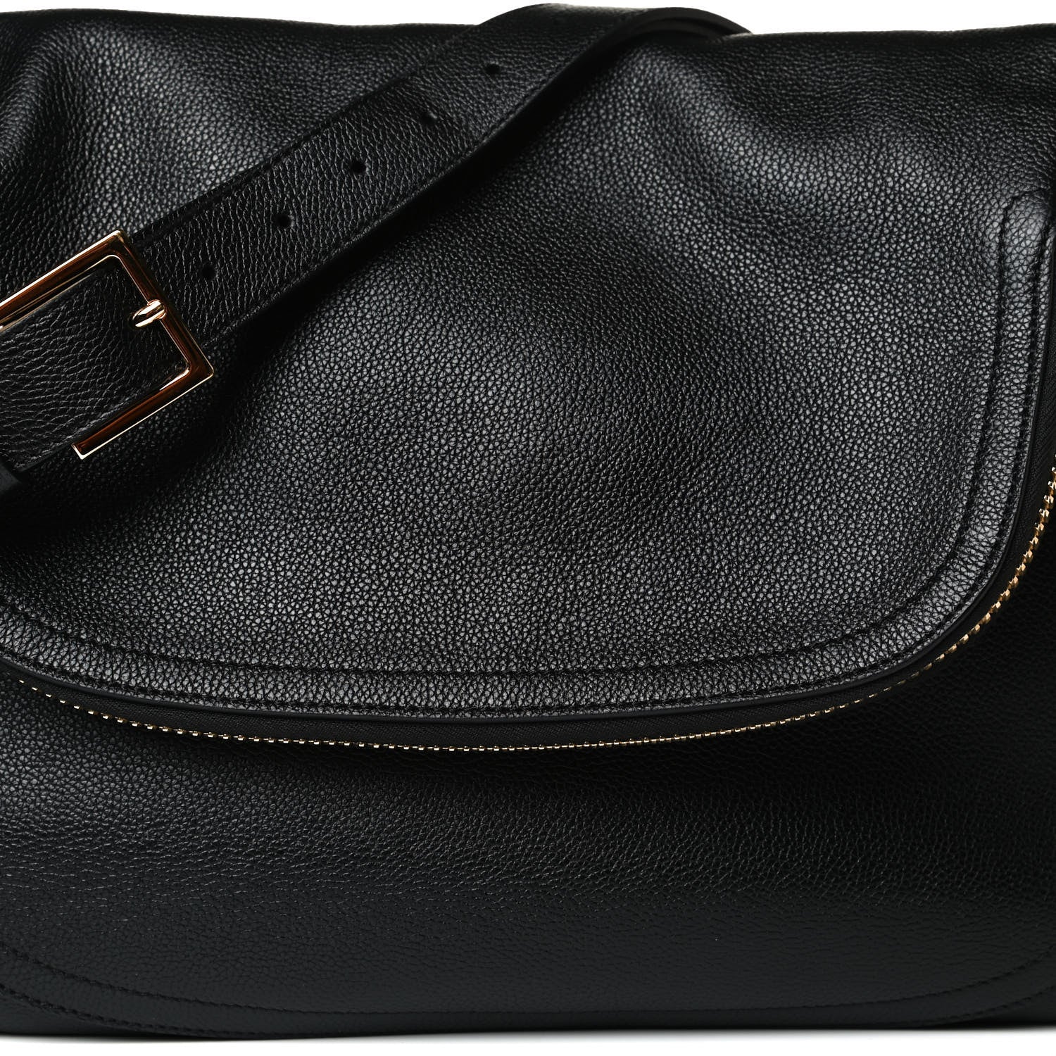 Tom Ford Grained Calfskin Large Jennifer Black 7 of 10