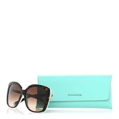 Tiffany Metal Tiffany T Sunglasses TF4171 Tortoise Blue 8 of 8