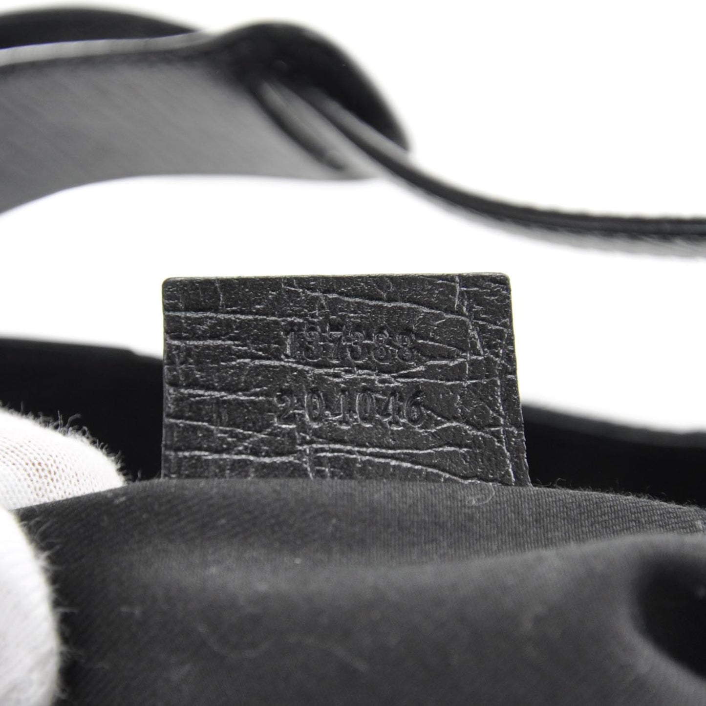 Monogram Web Hasler Hobo Black