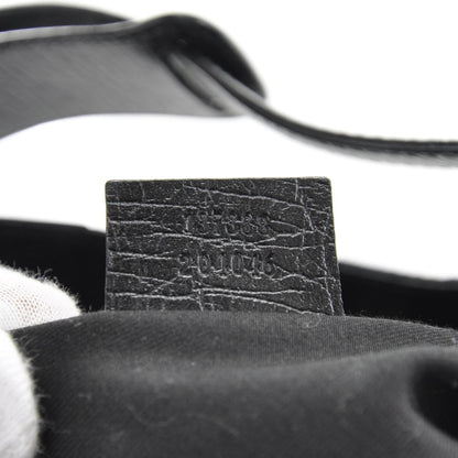 Gucci Monogram Web Hasler Hobo Black 8 of 9