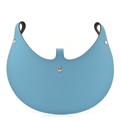 Hermes Epsom Togo Petit H Visor Ebene Turquoise 1 of 4