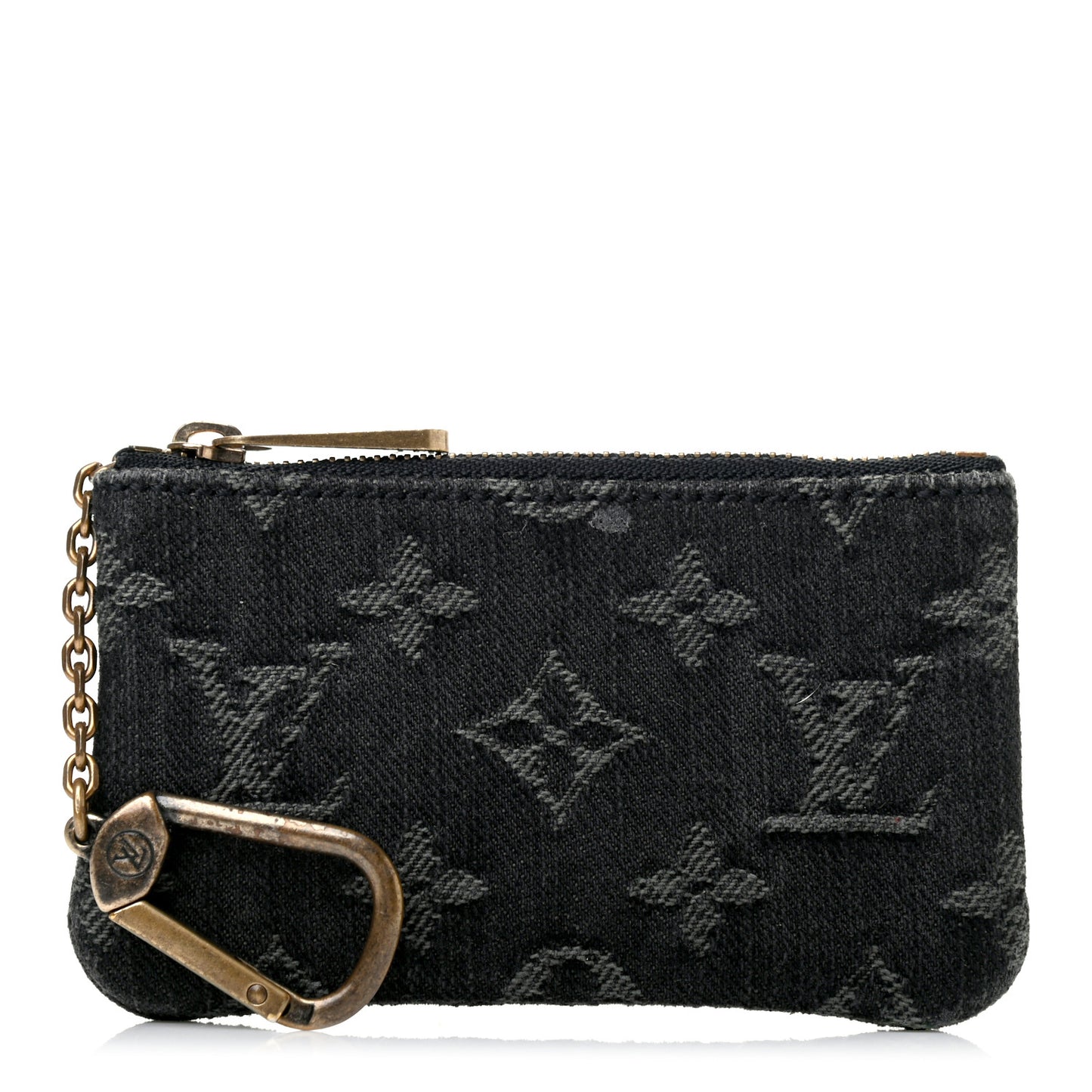 Denim Neo Key Pouch Black