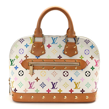Louis Vuitton Monogram Multicolor Alma White 1 of 12