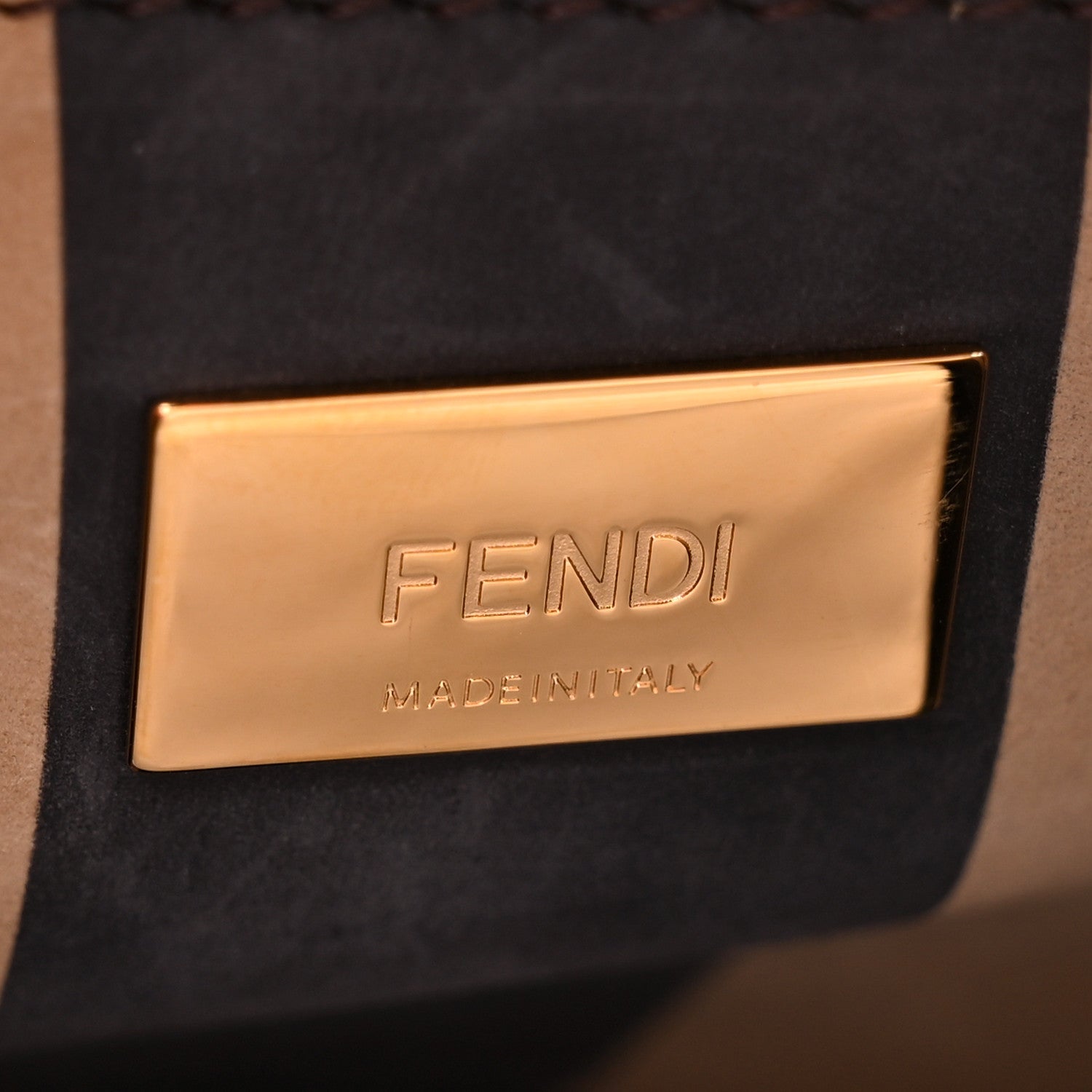 Fendi Nappa Flower Inlay Mini Peekaboo Iconic Satchel Poudre Sand Nuvola Multicolor 7 of 13