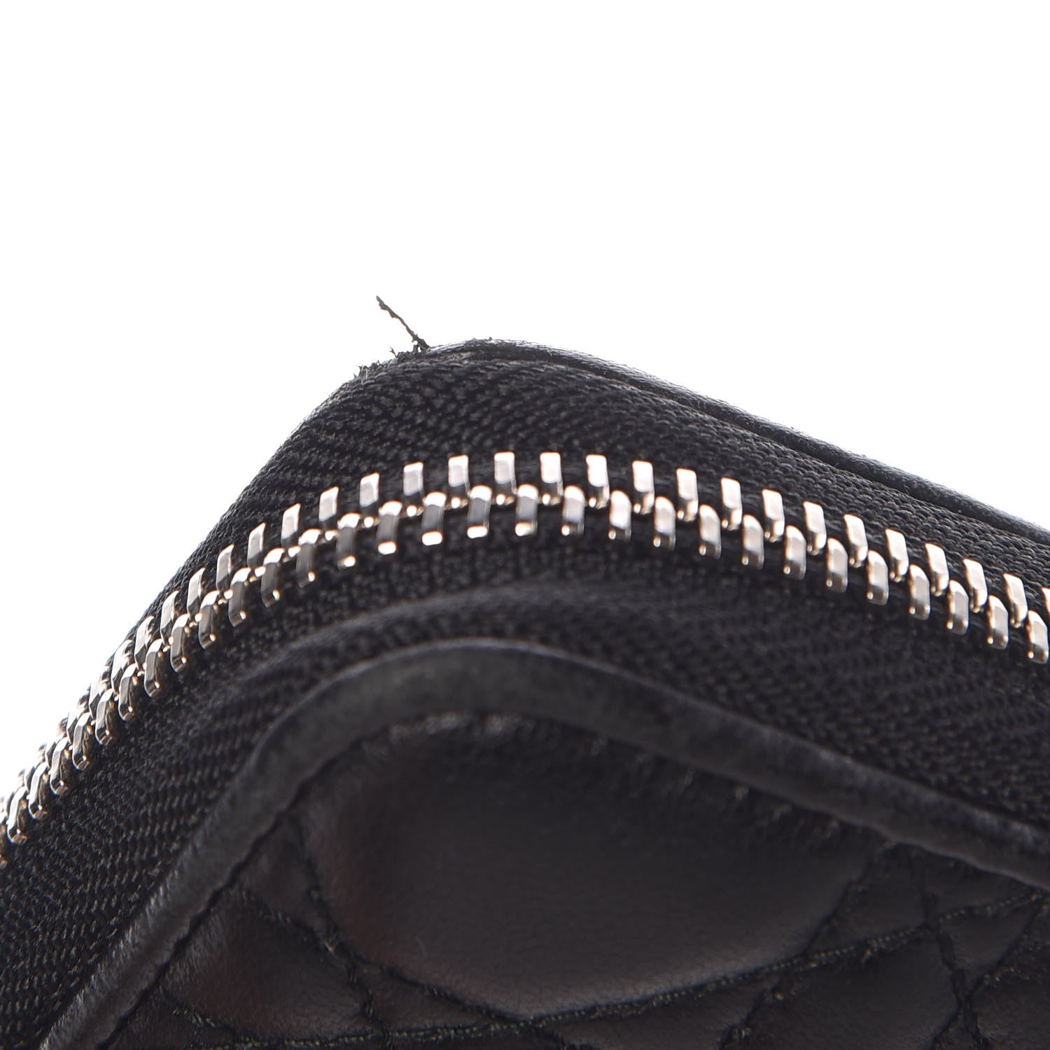 Christian Dior Lambskin Cannage Voyageur Wallet Black 14 of 18