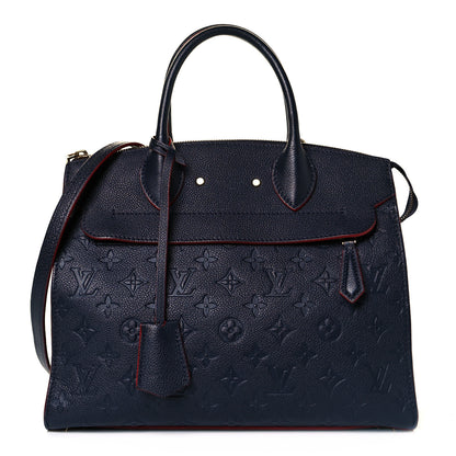 Louis Vuitton Empreinte Pont Neuf MM Marine Rouge 1 of 10