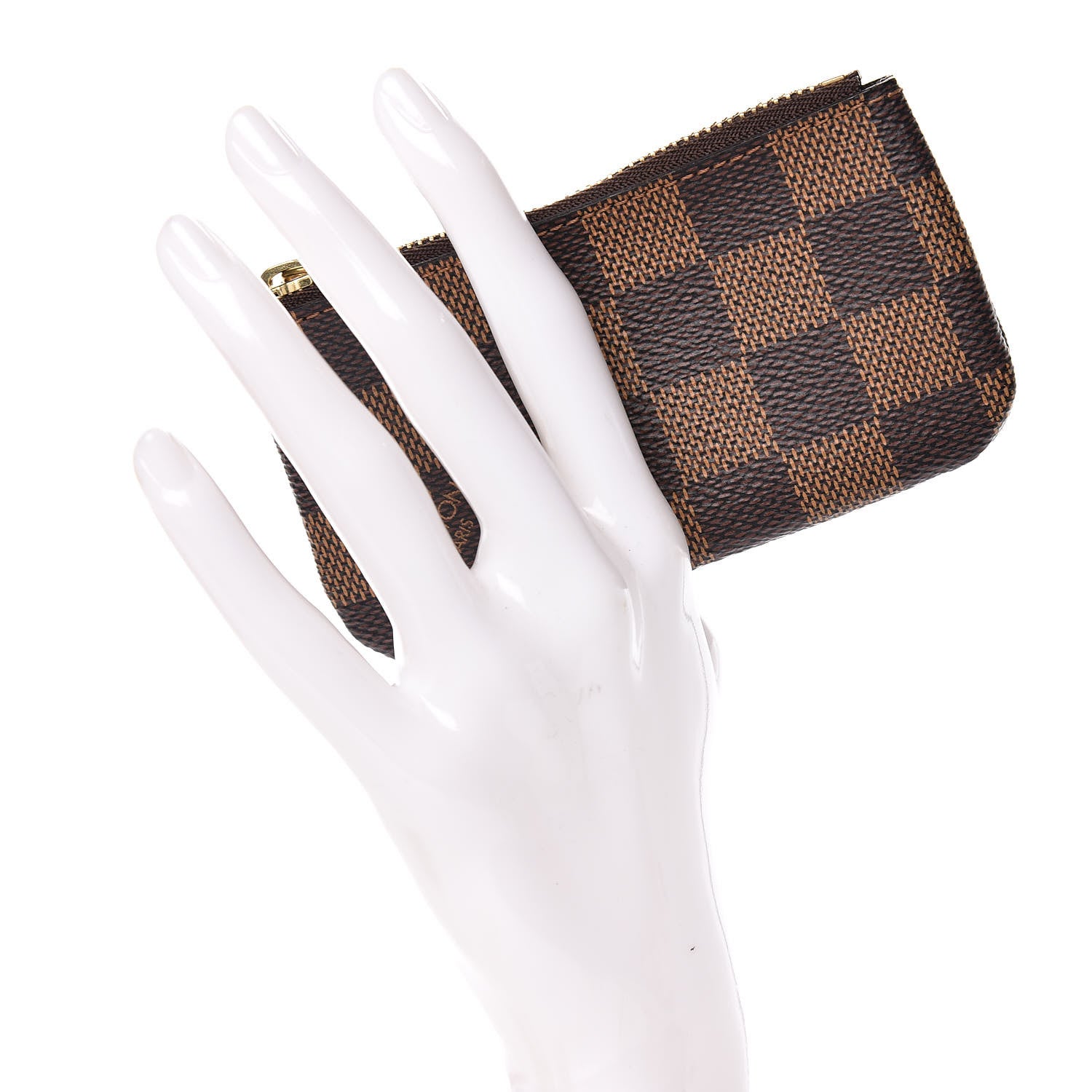Louis Vuitton Damier Ebene Key Pouch 2 of 8