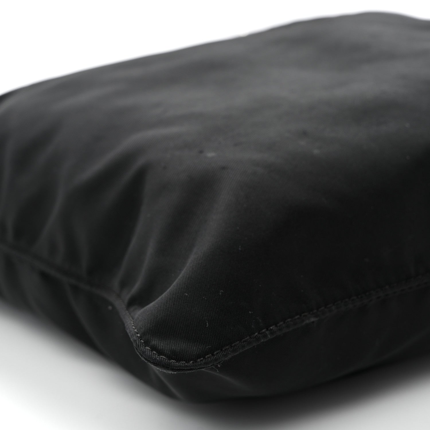 Prada Nylon Vela Flat Messenger Bag Black 8 of 9