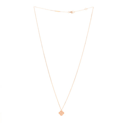 Van Cleef & Arpels 18K Rose Gold Sweet Alhambra Pendant Necklace 3 of 6