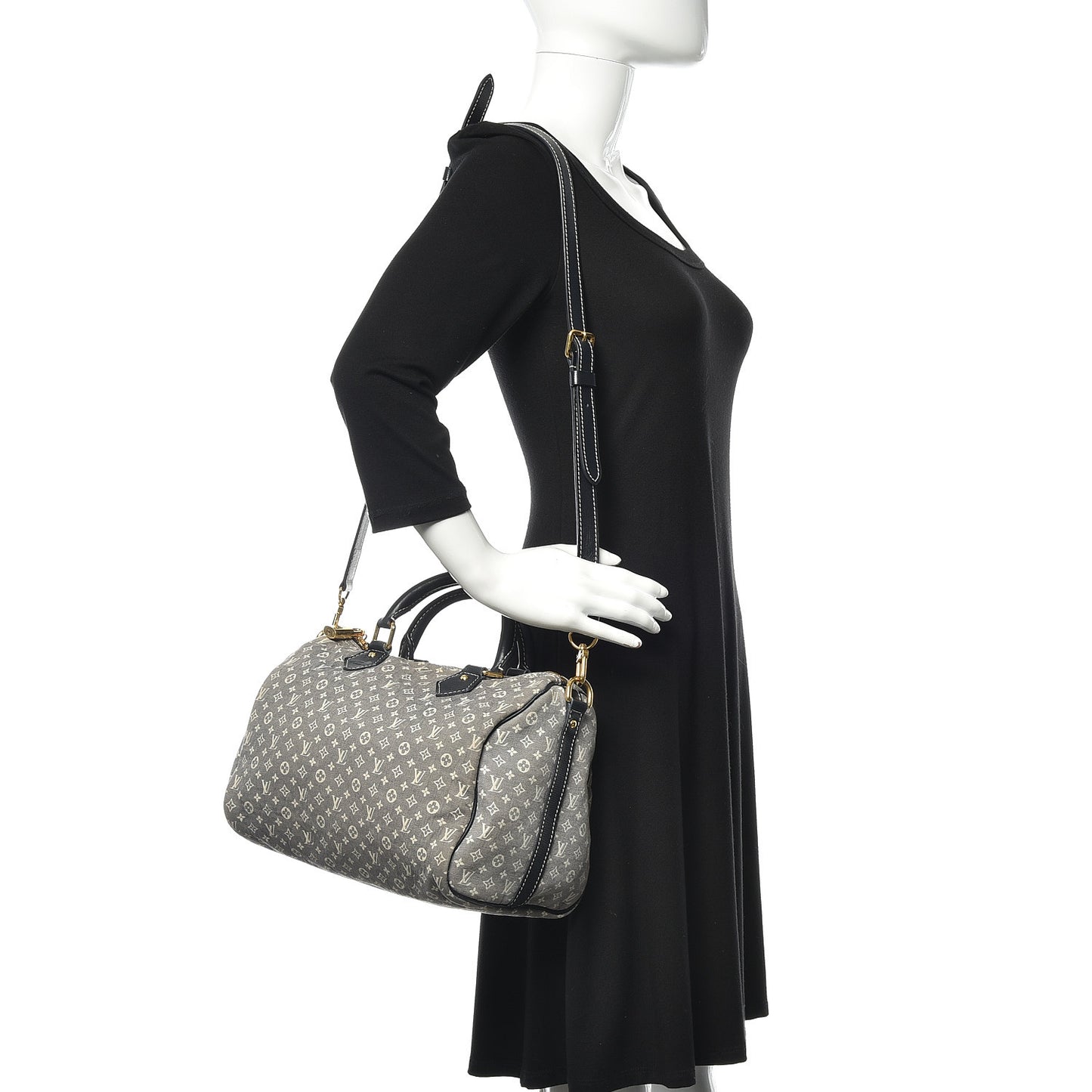 Monogram Idylle Speedy Bandouliere 30 Encre