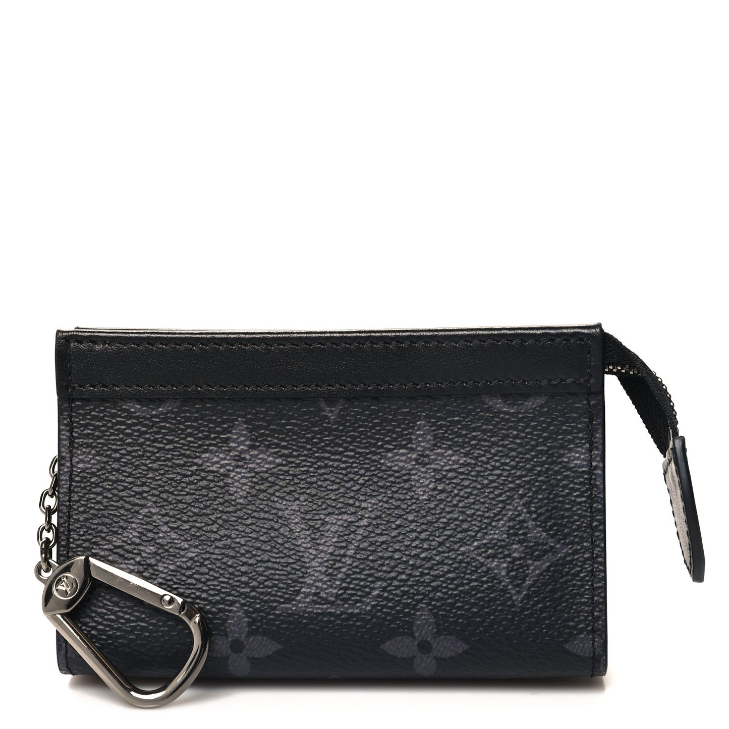 Monogram Eclipse Key Pouch Voyage