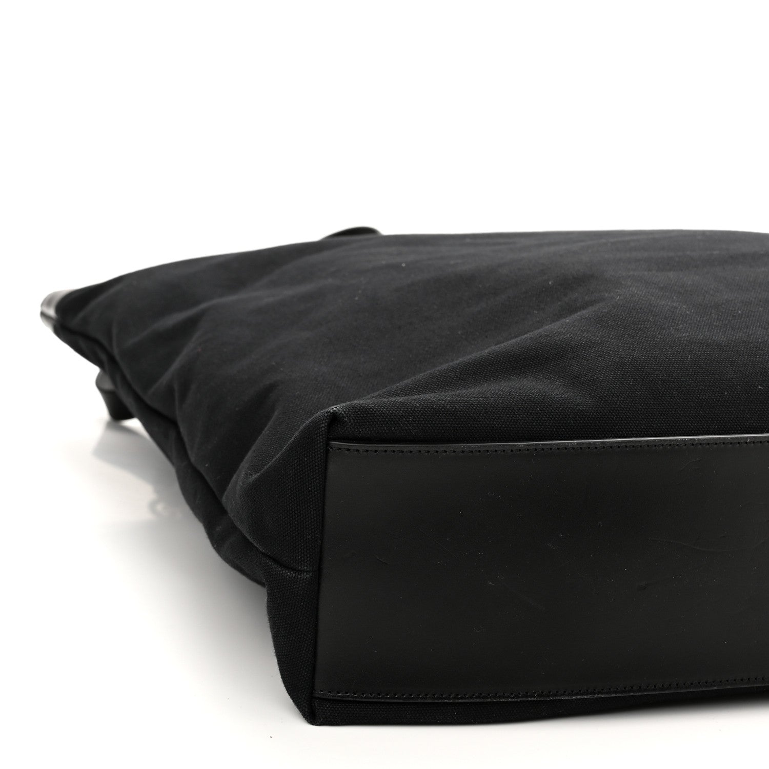 Saint Laurent Canvas ID Shopping Bag Black 9 of 10