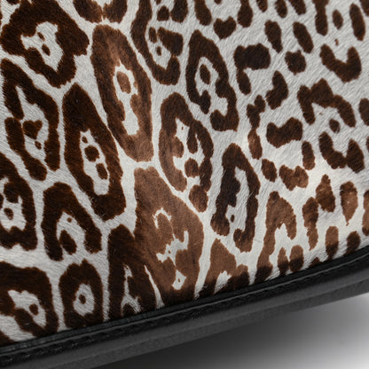 Gucci Pony Hair Jaguar Print New Bamboo Medium Top Handle Bag 7 of 9