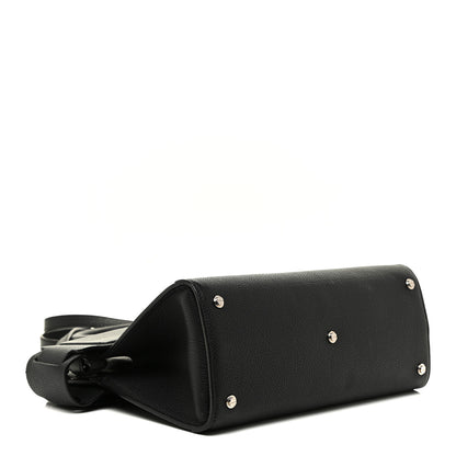 Givenchy Grained Calfskin Small Horizon Satchel Black 4 of 18