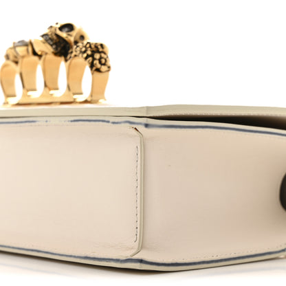 Alexander McQueen Calfskin Knuckle Crossbody White 9 of 12