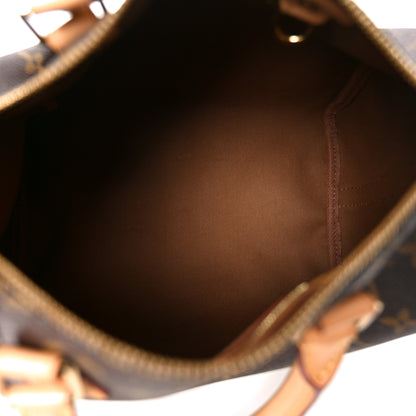 Louis Vuitton Monogram Speedy Bandouliere 25 5 of 10