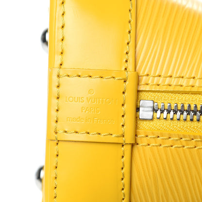 Louis Vuitton Epi Alma BB Citron 8 of 13