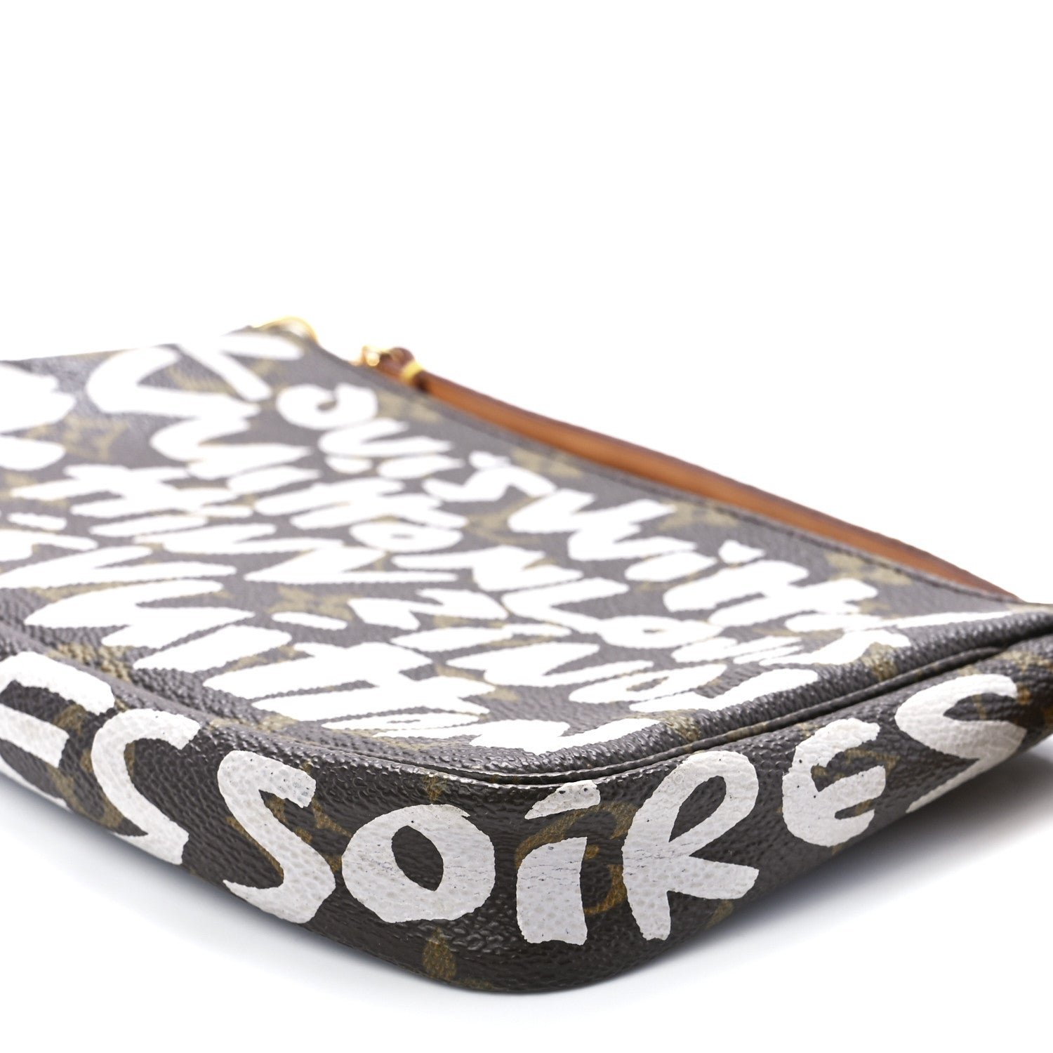 Louis Vuitton Monogram Graffiti Pochette Accessories Silver 11 of 11