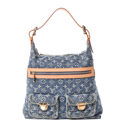 Louis Vuitton Denim Baggy GM Blue 1 of 9