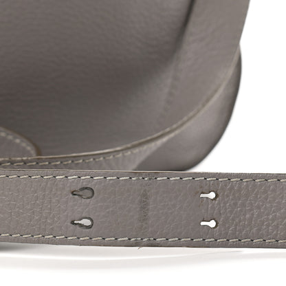 Chloe Calfskin Medium Marcie Round Crossbody Bag Cashmere Grey 12 of 17